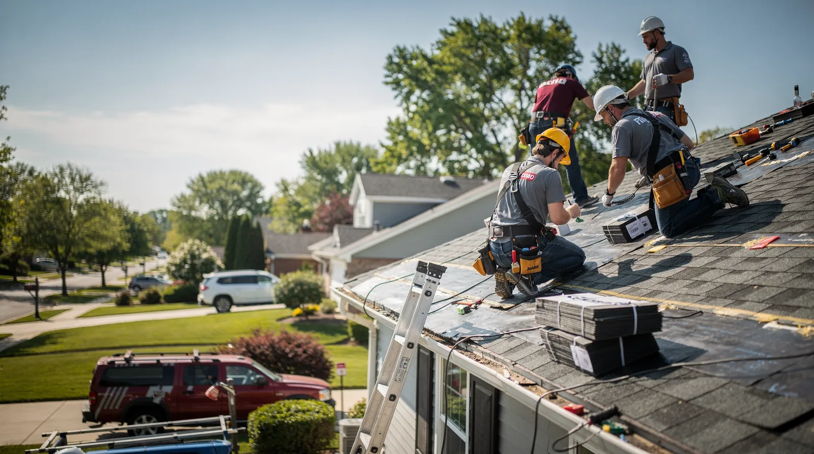 Roof Repair in Coal Valley, IL around you